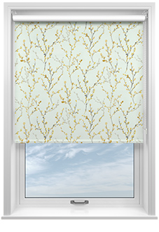 Catkin (Blackout), Ochre - Roller Blind